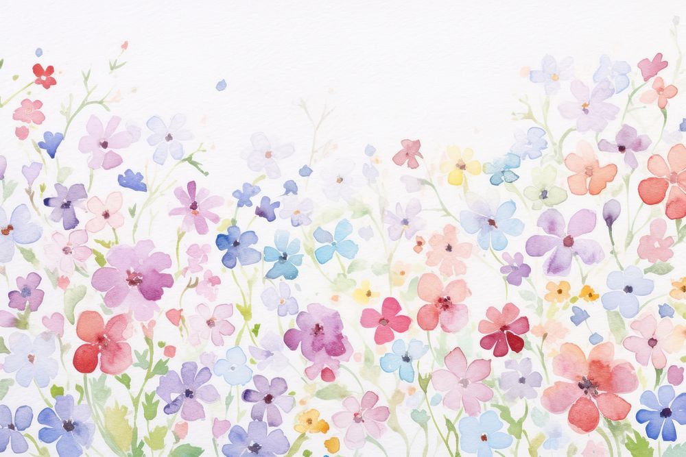 Flowers background backgrounds painting blossom.