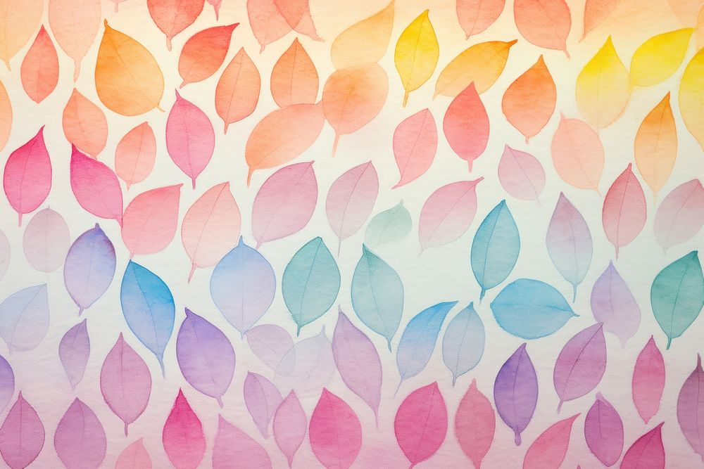 Leaves background backgrounds painting pattern.