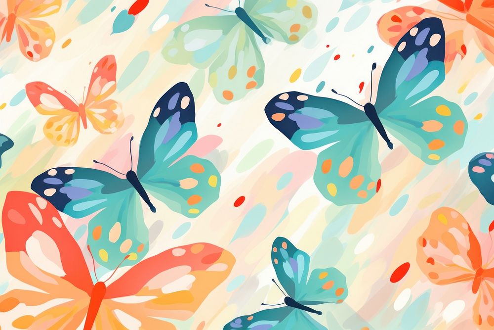 Memphis butterfly illustration background backgrounds abstract outdoors.