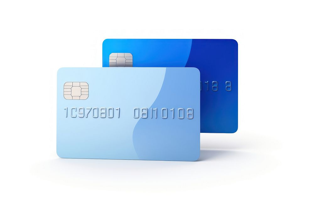 Hand holding a credit card white background technology wealth.