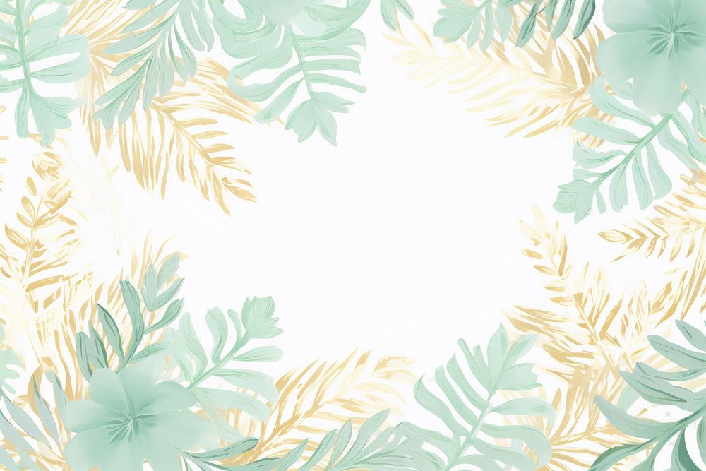 Abstract art gold tropical leaves backgrounds pattern nature.