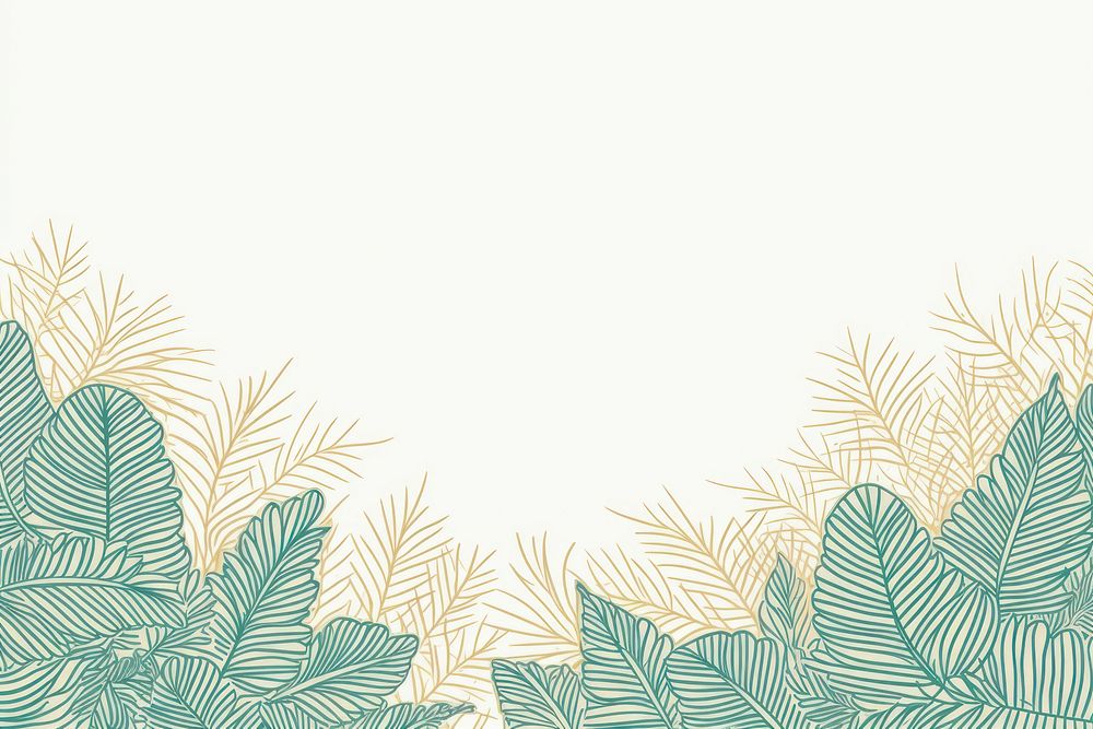 Abstract art gold tropical leaves backgrounds outdoors pattern.