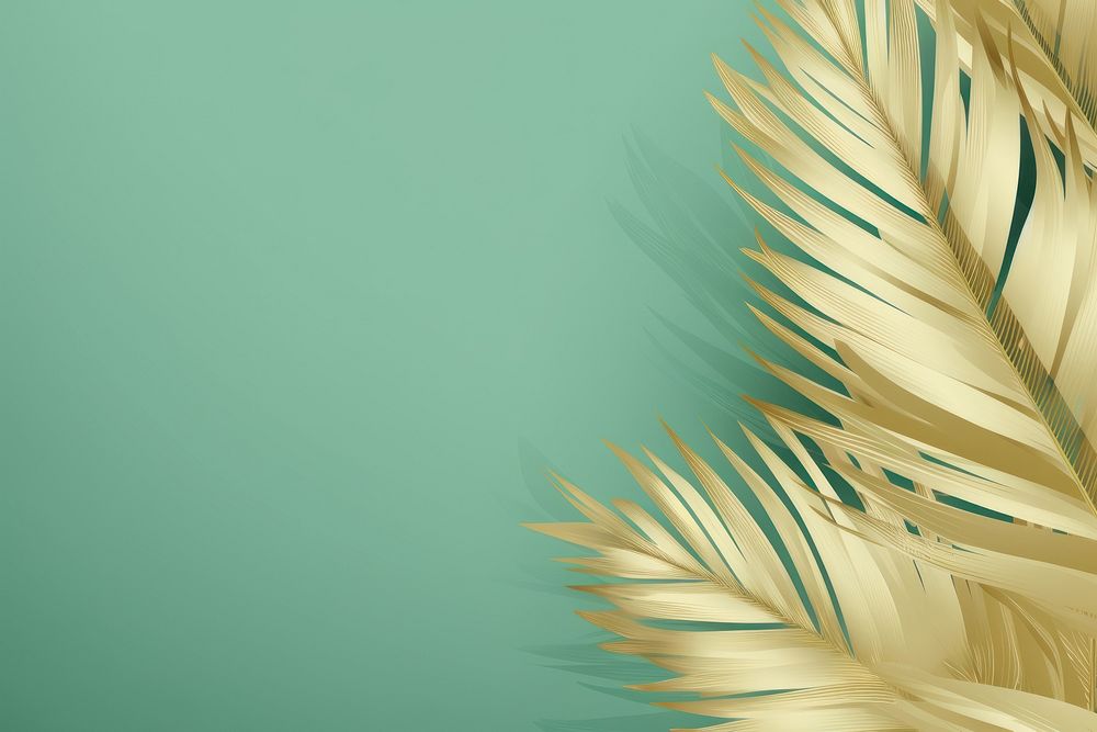 Abstract art gold tropical leaves leaf backgrounds pattern.
