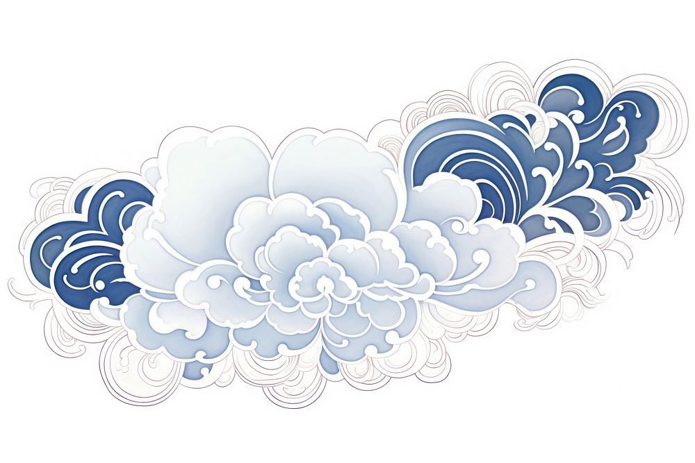 Cloud pattern white creativity.
