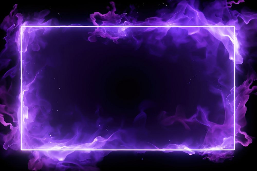 Neon purple toxic smoke backgrounds darkness glowing.