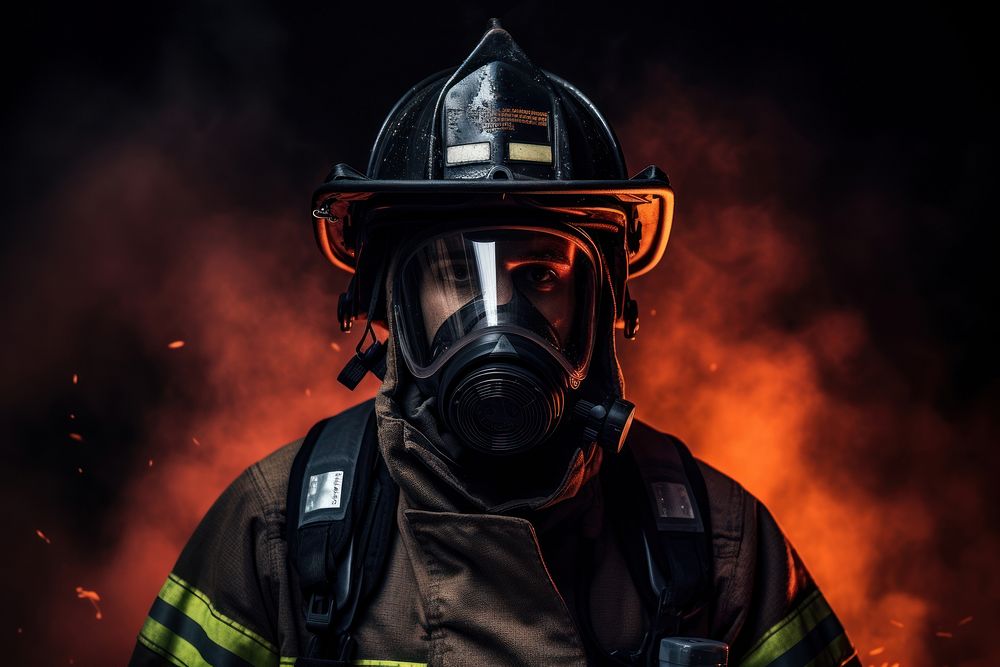 Firefighter helmet adult extinguishing.
