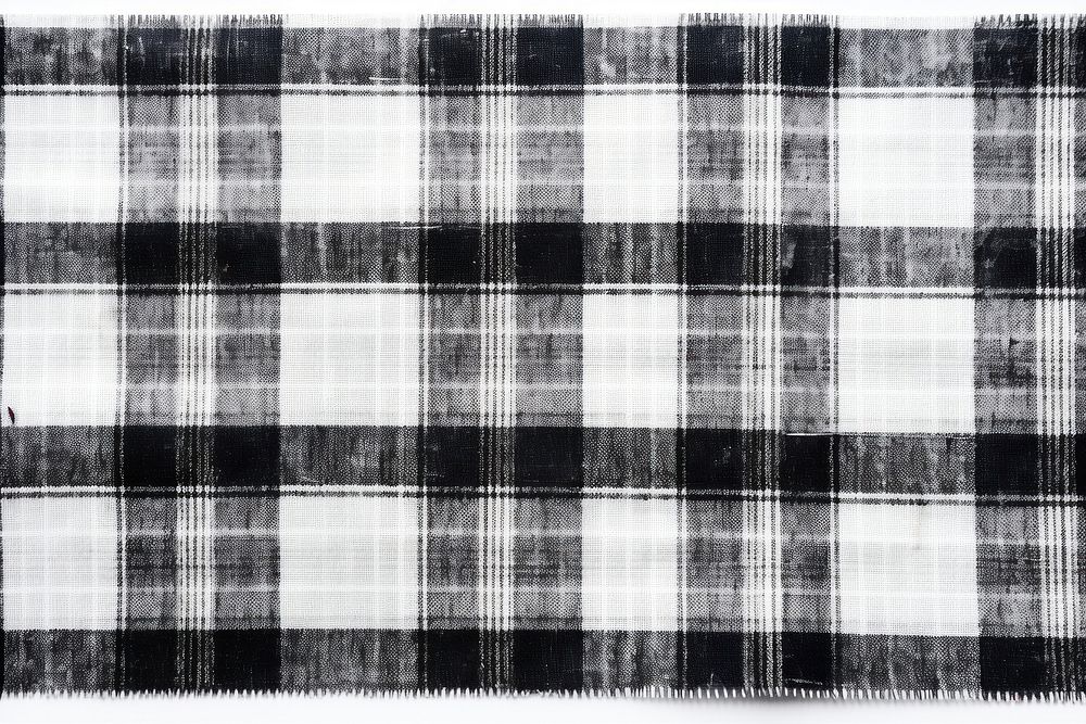 Black tartan pattern texture pattern adhesive strip backgrounds white plaid.