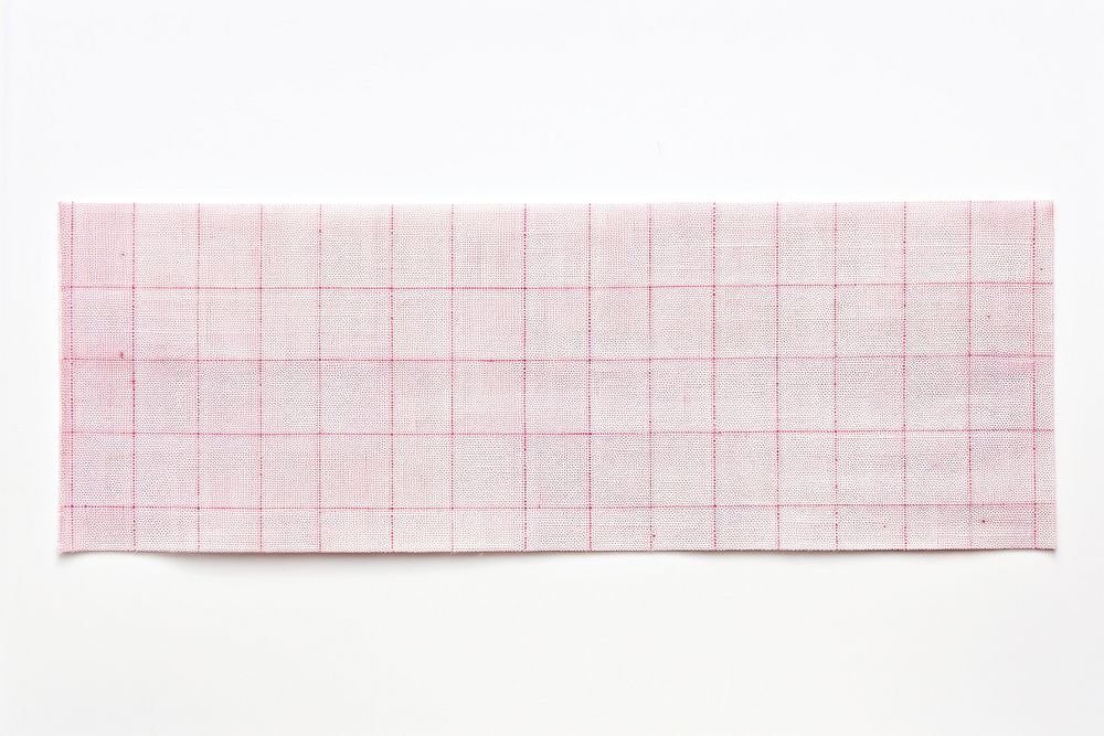 Pink tartan pattern texture pattern adhesive strip white background tablecloth rectangle.