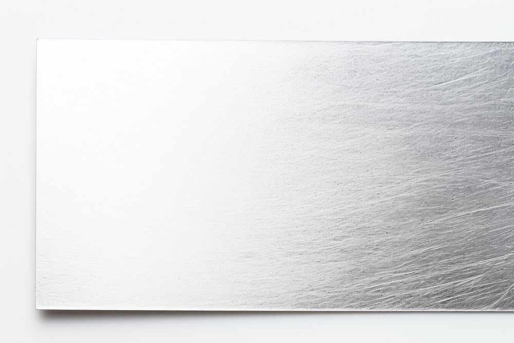 Aluminium texture pattern adhesive strip backgrounds white white background.