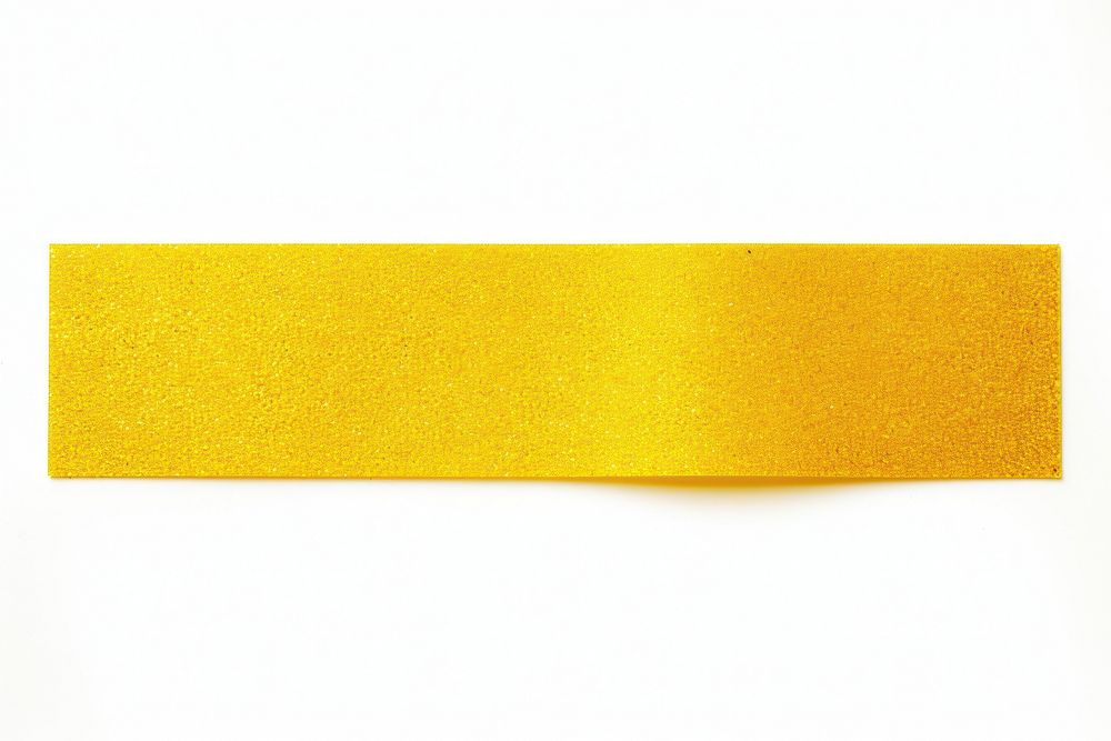 PNG Yellow glitter texture pattern adhesive strip white background accessories rectangle.