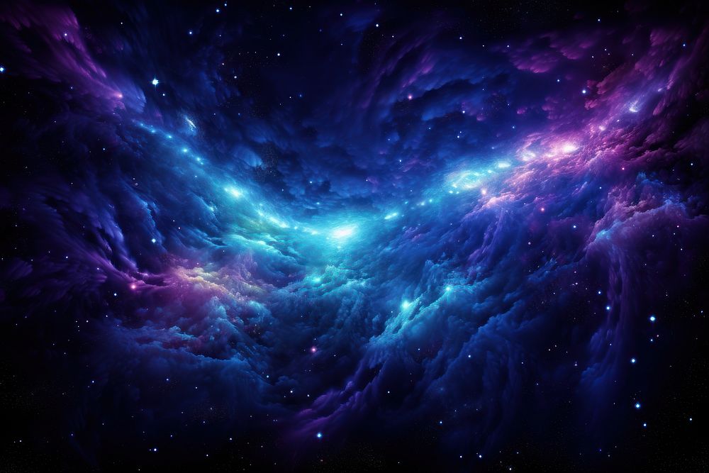 Neon space galaxy backgrounds astronomy universe.