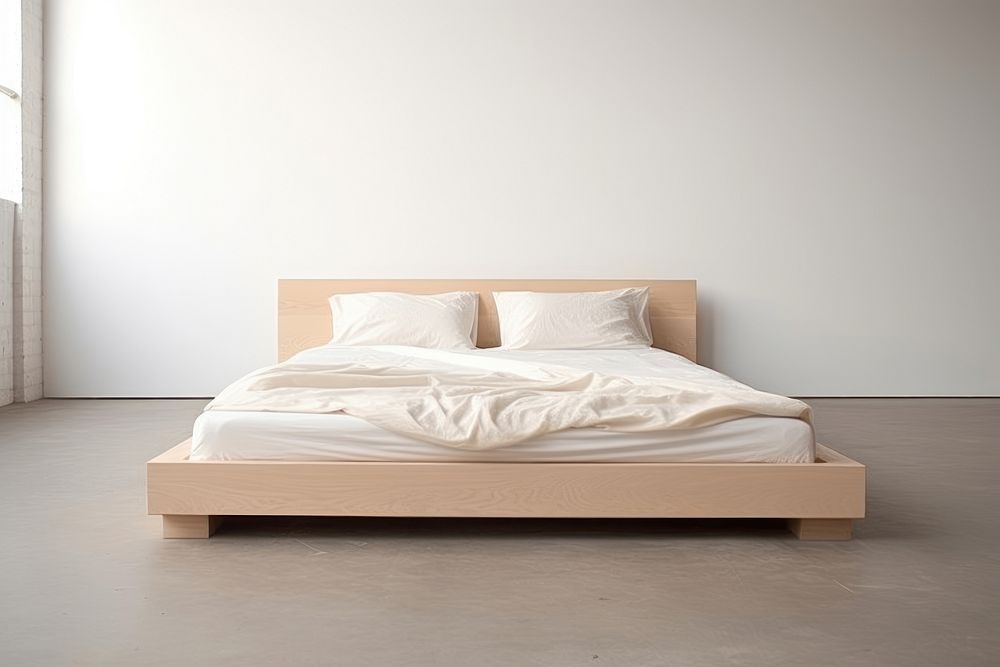 Bed furniture bedroom pillow.