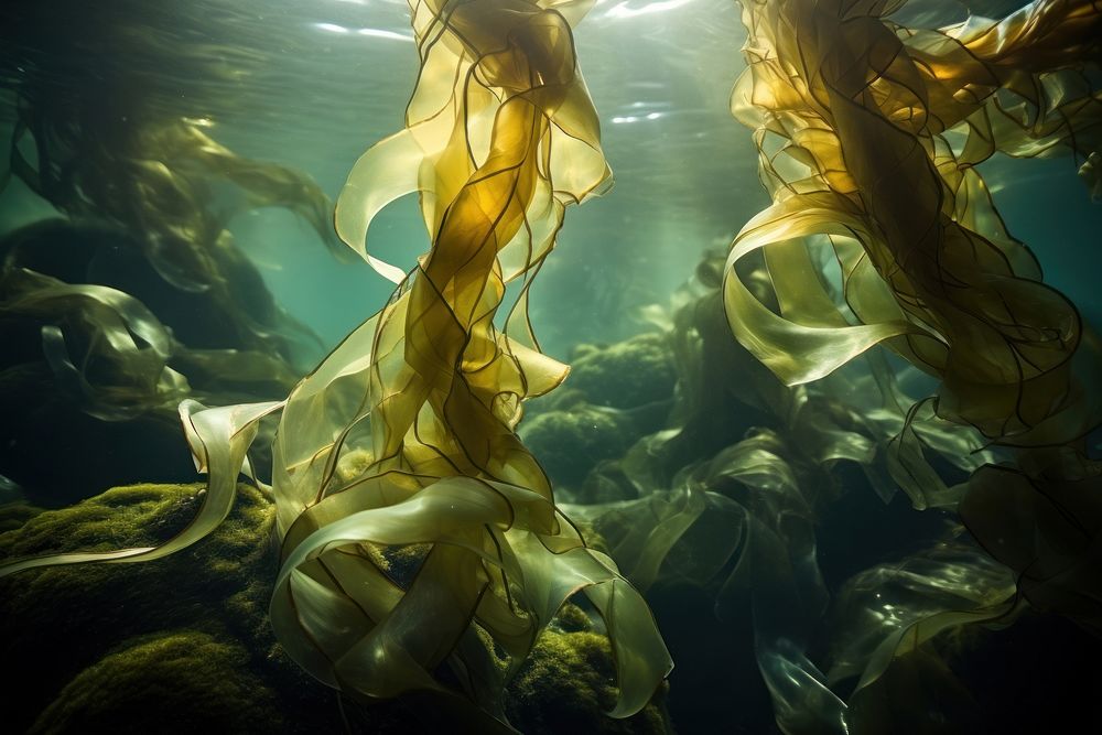 Seaweed nature kelp macrocystis.