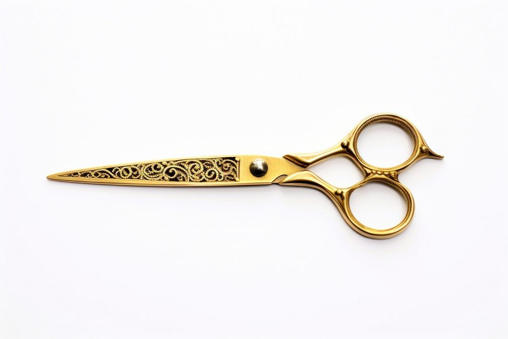Scissors gold weaponry shears.