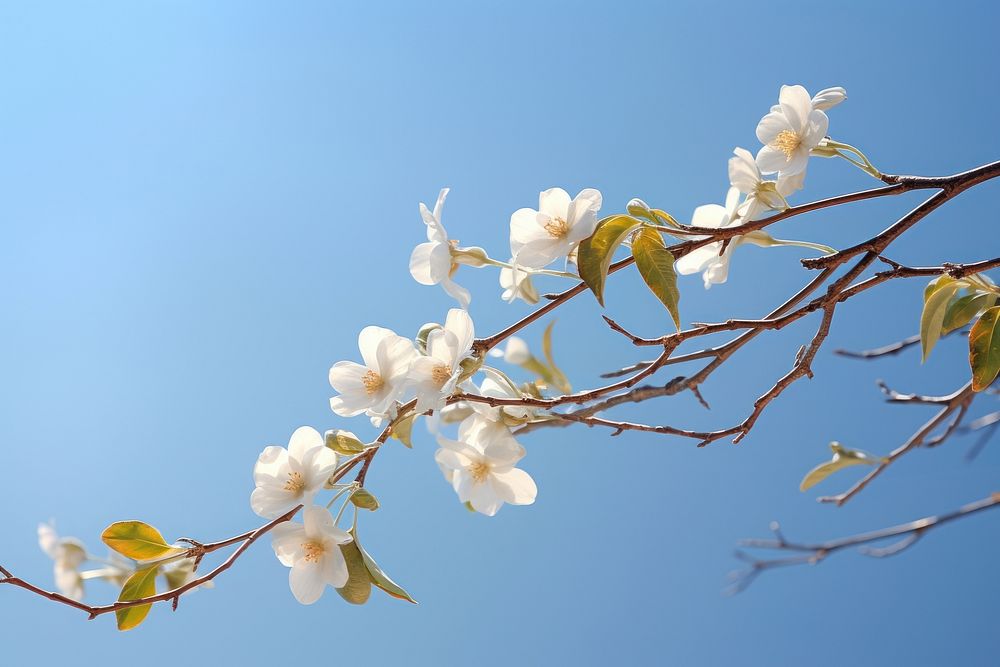 Jasmine sky outdoors blossom.