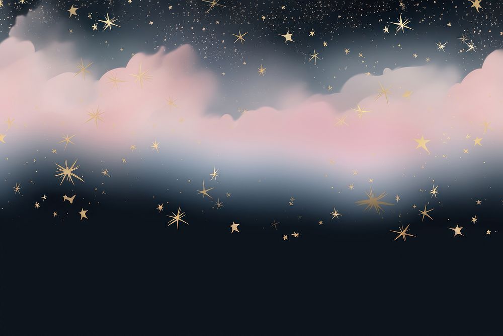 Pastel blue pink tropical fog and stars png backgrounds astronomy outdoors.