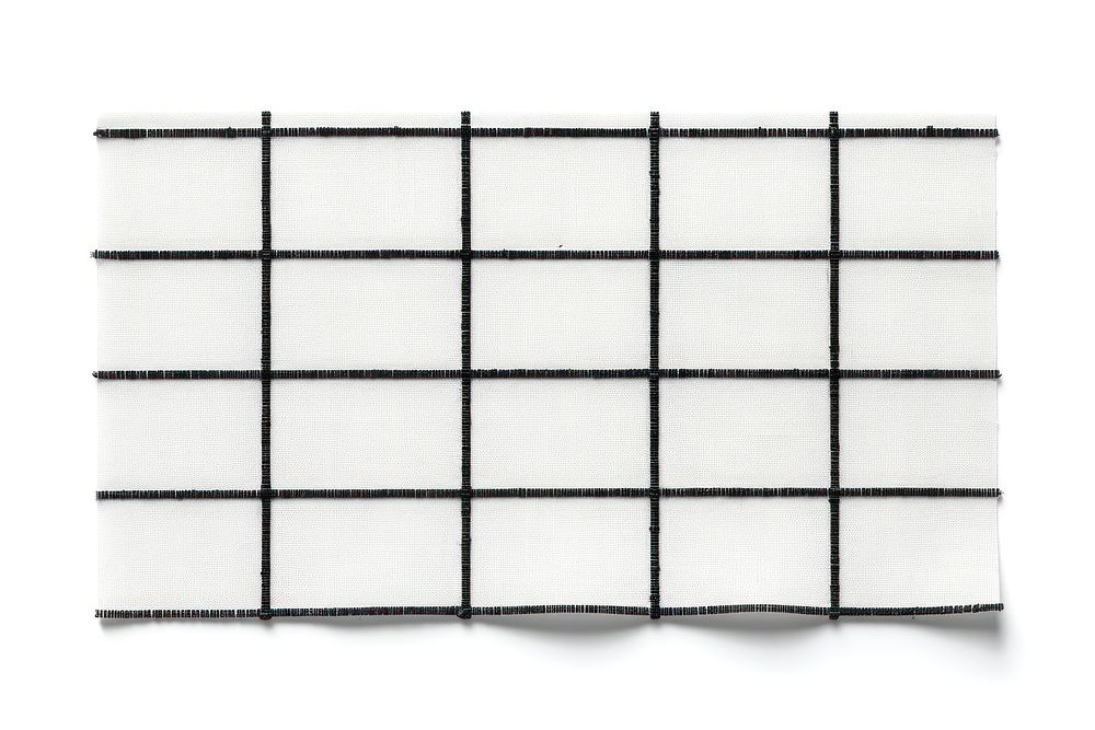 Black and white grid paper pattern adhesive strip backgrounds white background repetition.