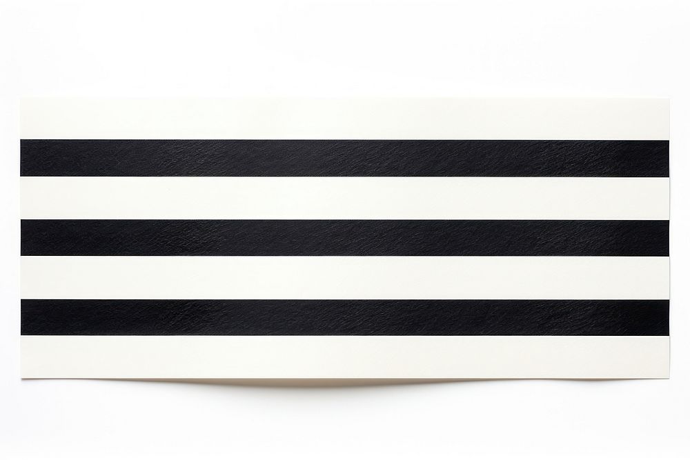 Black stripe pattern adhesive strip white white background accessories.