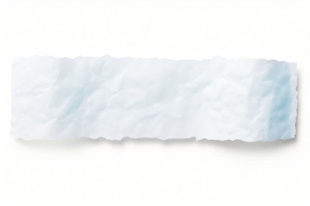 Cloud paper adhesive strip backgrounds white white background.