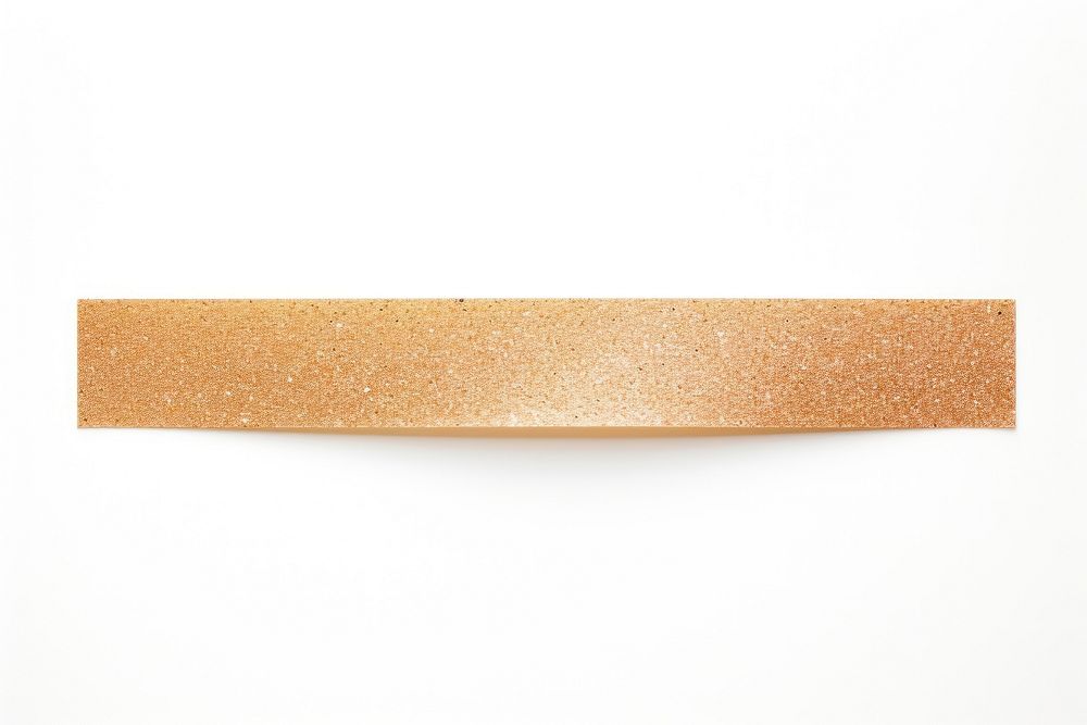 Glitter paper adhesive strip white background simplicity rectangle.