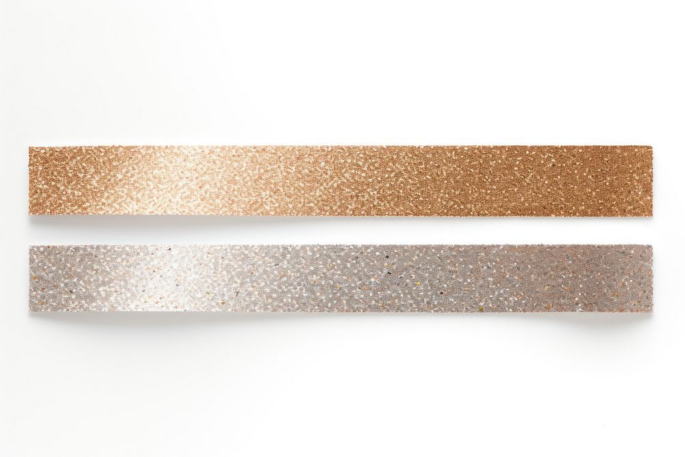 Line glitter paper adhesive strip jewelry white background accessories.