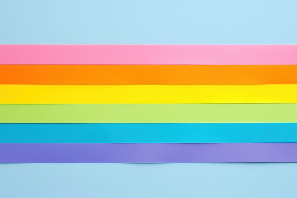 Rainbow stripe pattern adhesive strip backgrounds variation yellow.