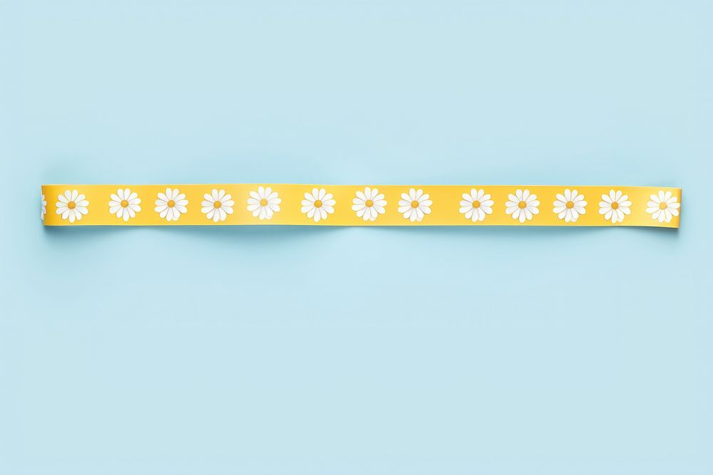 Daisy pattern adhesive strip accessories accessory circle.