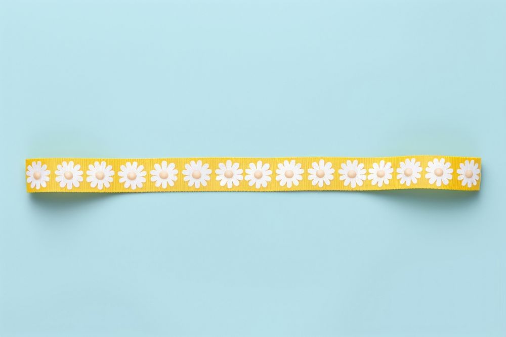 Daisy pattern adhesive strip accessories freshness wallpaper.