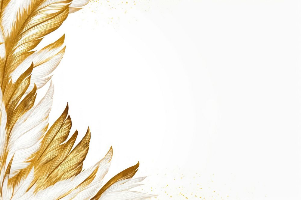 Wings border frame backgrounds pattern gold.