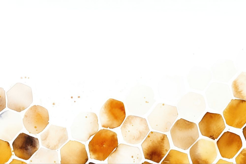 Honey comb border frame backgrounds honeycomb line.