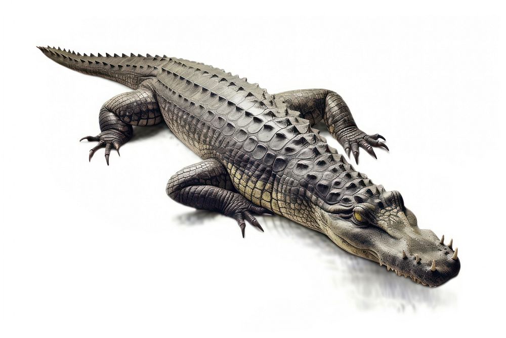 Alligator reptile animal lizard.