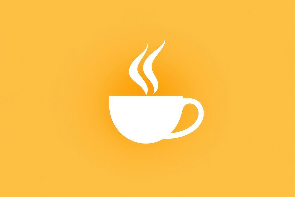 Minimal Abstract Vector illustration of a coffee drink cup mug.