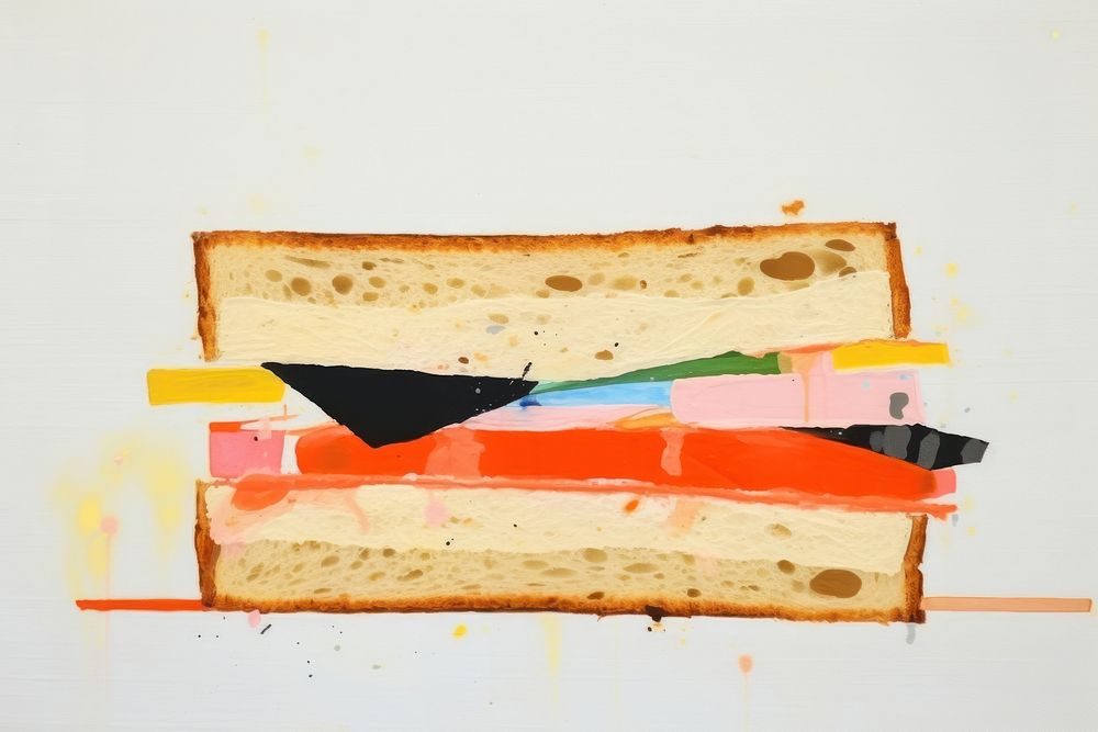 Sandwich art food creativity.