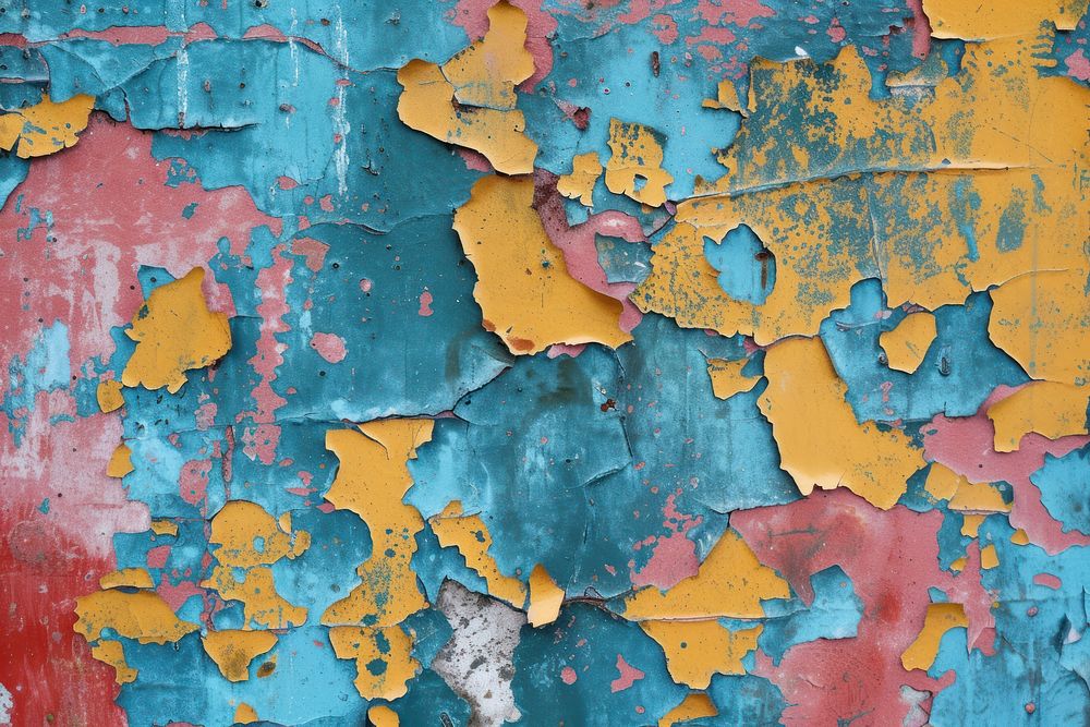 Paint scratch texture backgrounds rust deterioration.