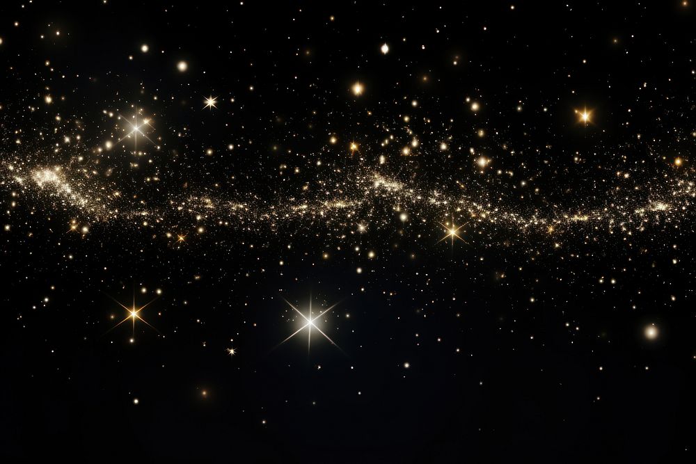 Star shaped sparkle light glitter backgrounds astronomy outdoors.