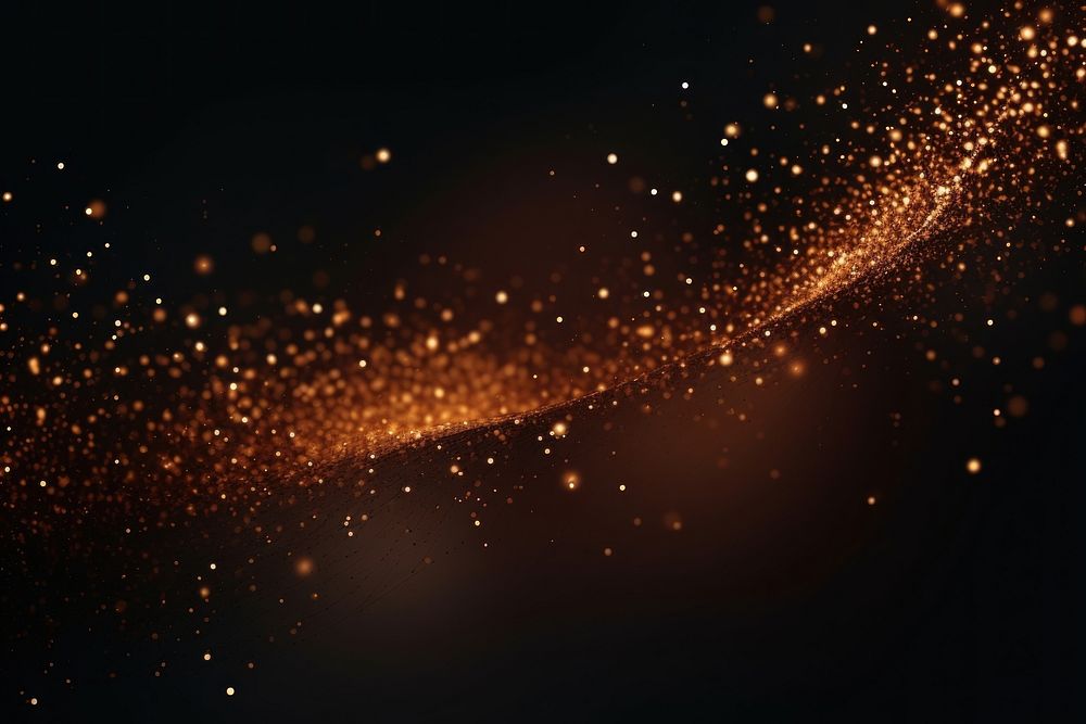 Coffee beans sparkle light glitter backgrounds astronomy fireworks.