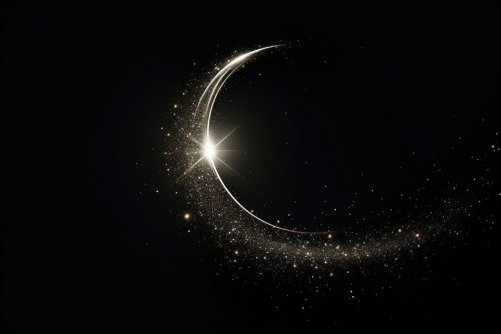Moon sparkle light glitter astronomy outdoors eclipse.