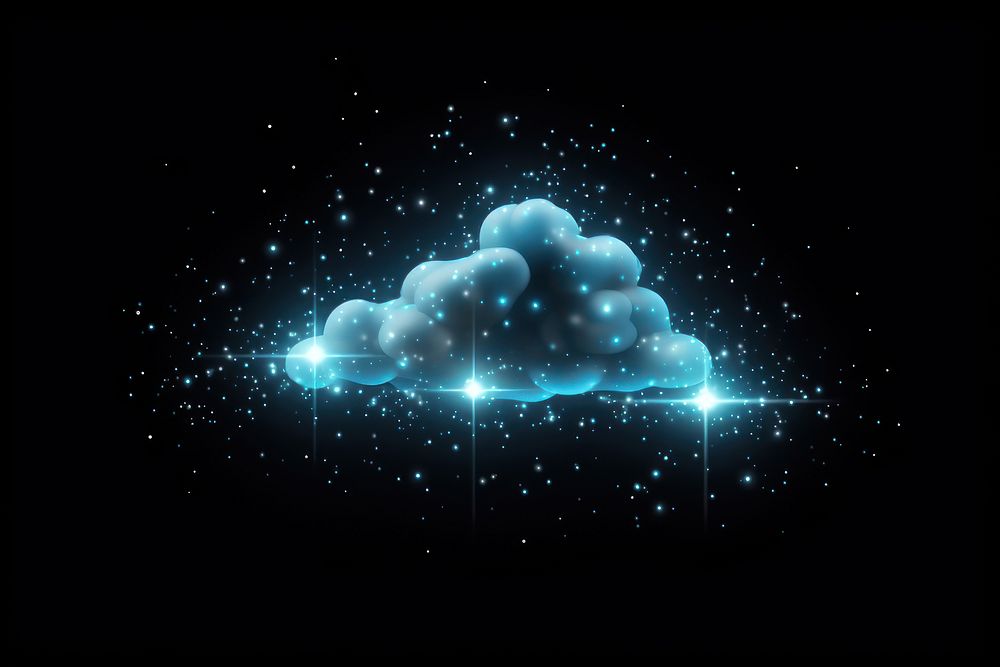 Cloud icon shape sparkle light glitter backgrounds outdoors nature.