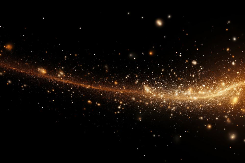 Rabibit running sparkle light backgrounds astronomy universe.