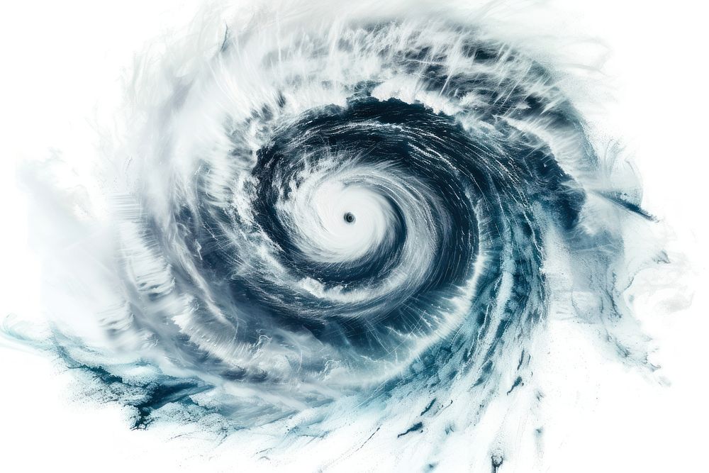 Whirlwind hurricane backgrounds nature sea.