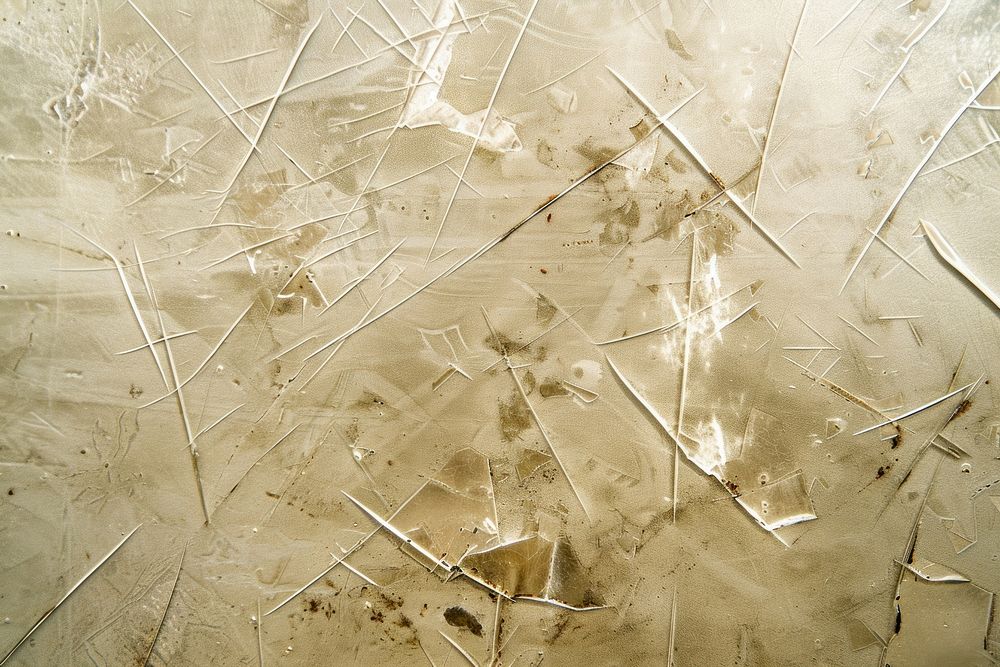 Scratched frosted glass texture backgrounds floor abstract.