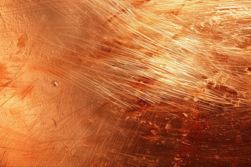 Copper scratch texture backgrounds outdoors wood.