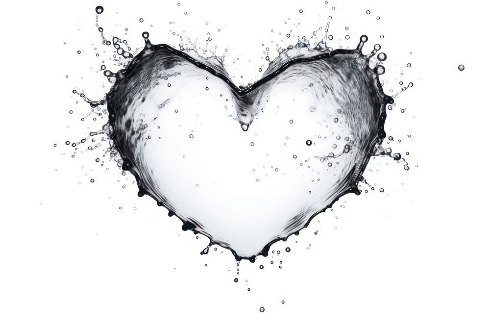 Shape of a heart backgrounds white white background.
