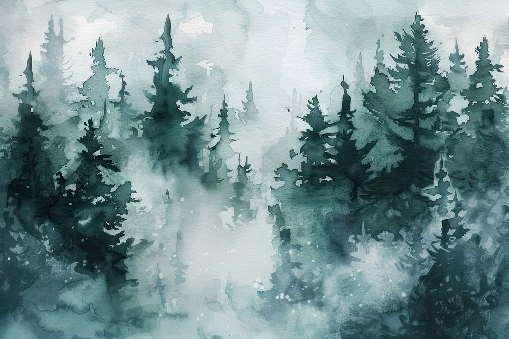 Pine trees forest backgrounds outdoors.
