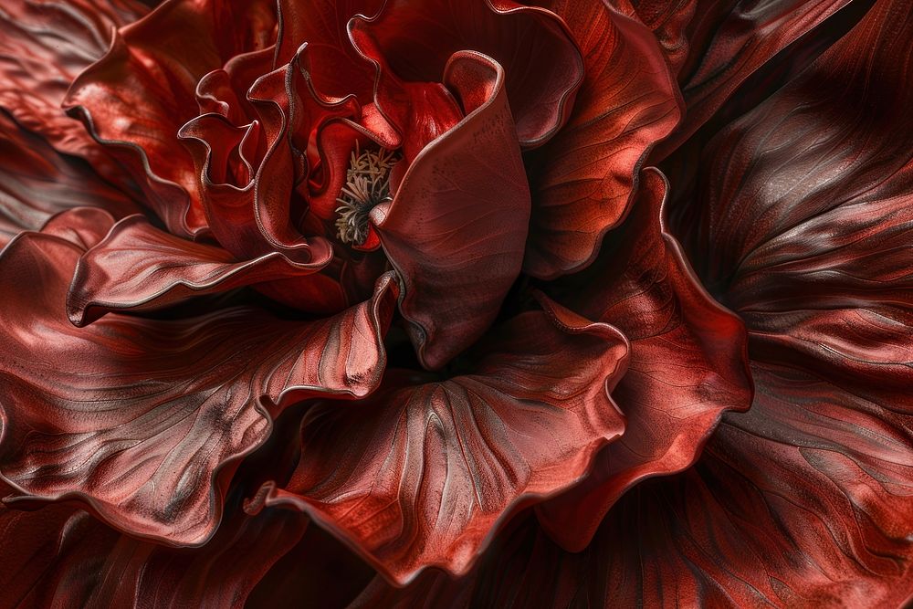 Red texture flower backgrounds petal.