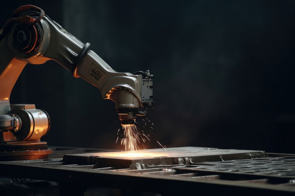 Robot industry manufacturing metalworking.