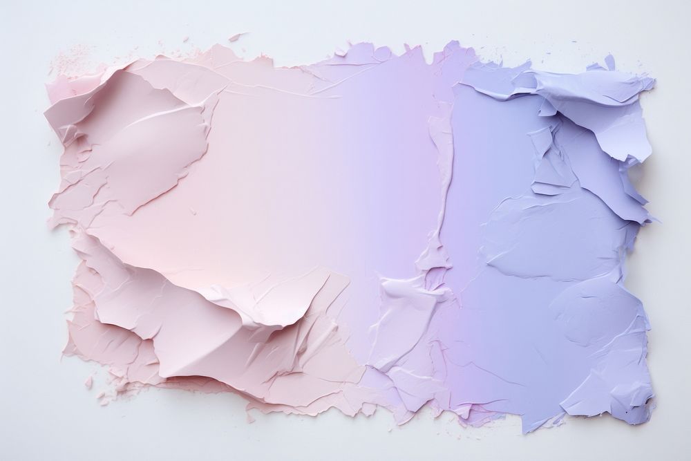 Torn strip of pastel paper backgrounds petal art.
