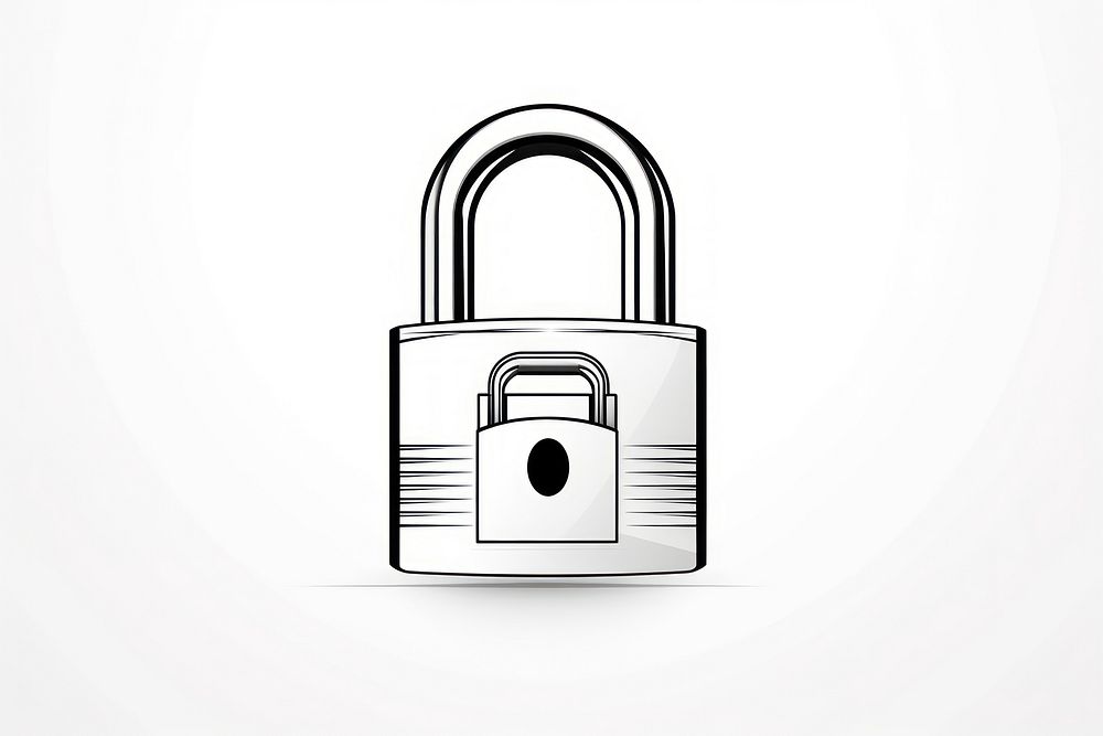 Lock protection monochrome security.