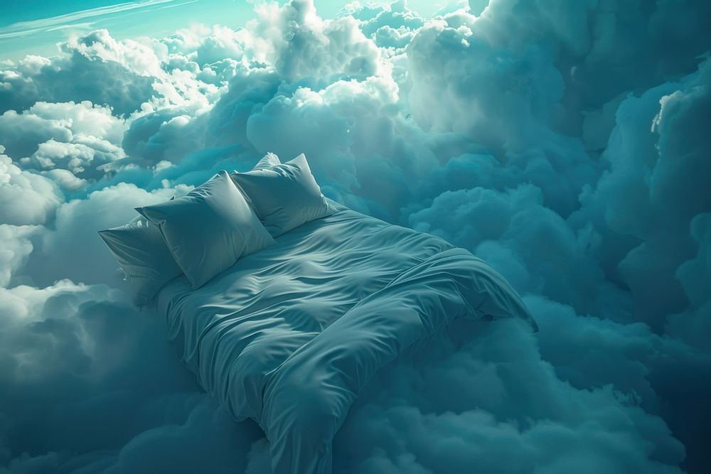 Bed pillow nature cloud.
