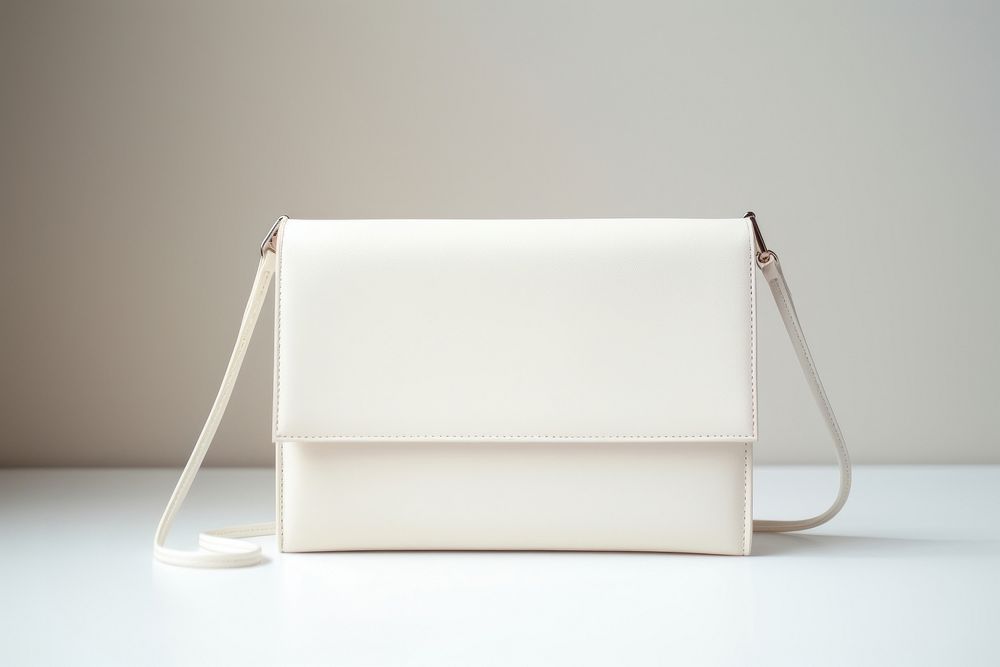White wallet crossbody handbag accessories accessory.